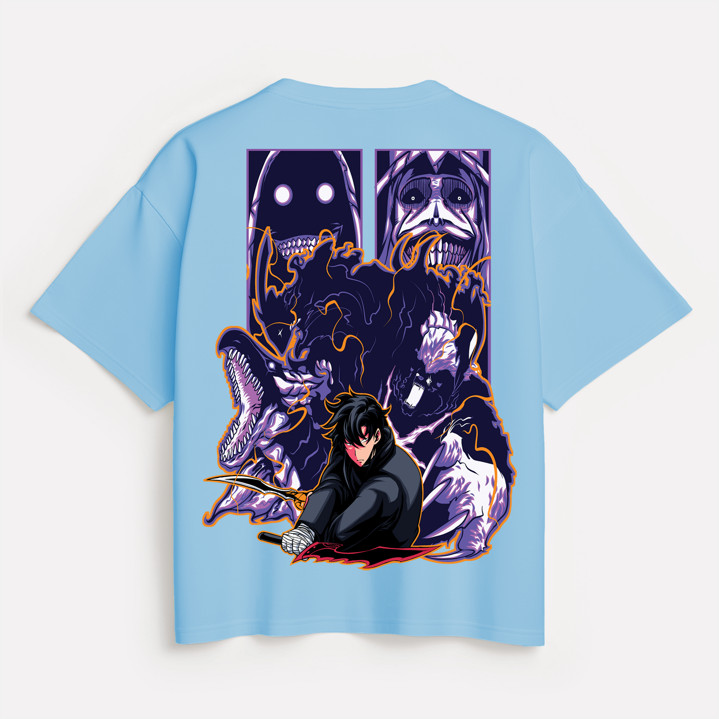 Sung Jin-Woo Awakening Anime T-Shirt | Solo Leveling Streetwear