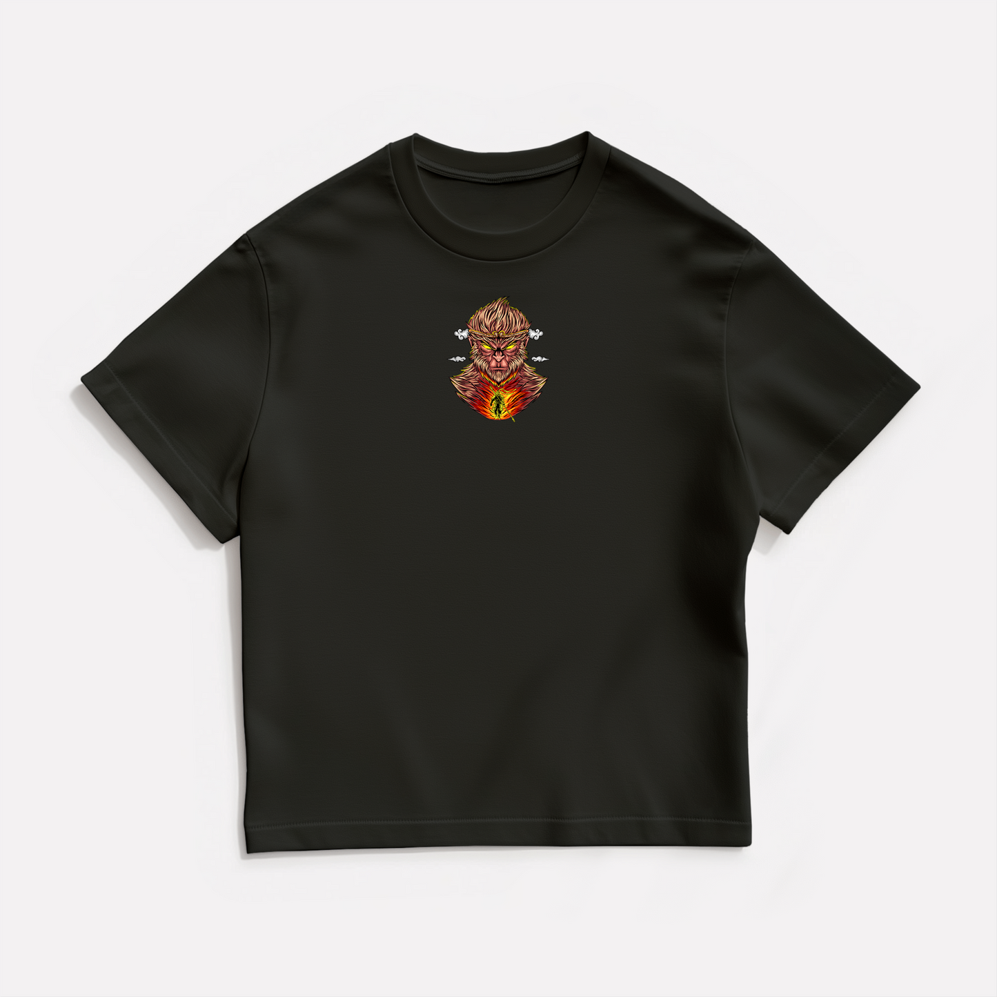 Monkey King Wukong Gaming T-Shirt | Black Myth Inspired Graphic Tee