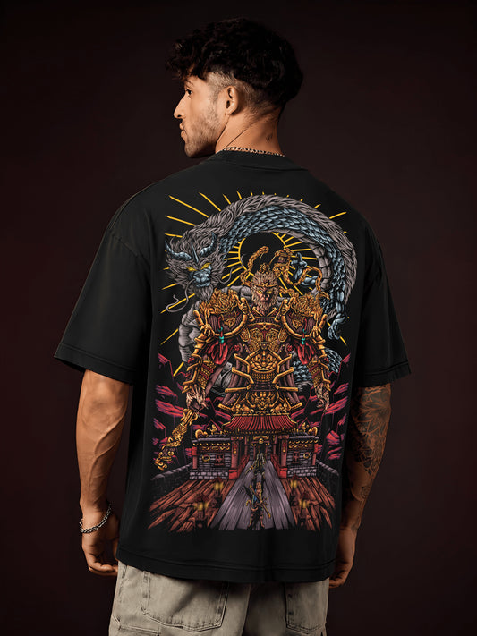 Monkey King Wukong Gaming T-Shirt | Black Myth Inspired Graphic Tee