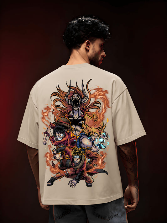 Anime Legends T-Shirt | Goku Naruto Luffy Ichigo