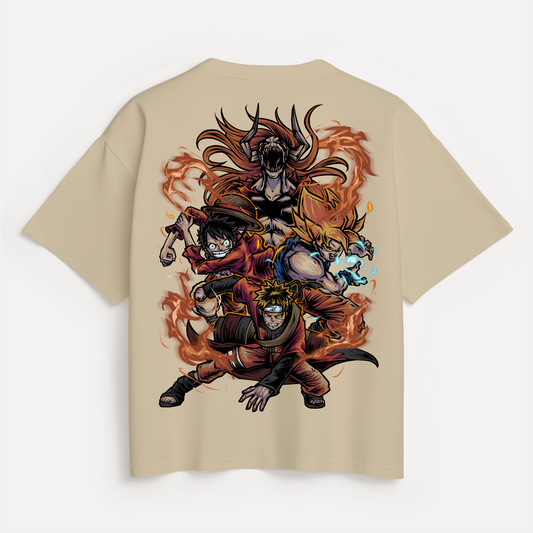 Anime Legends T-Shirt | Goku Naruto Luffy Ichigo