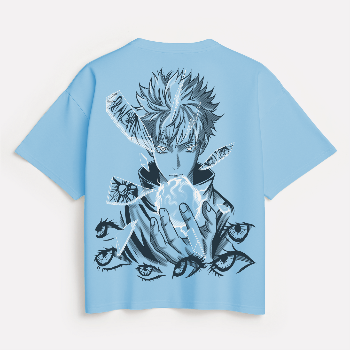 Gojo Satoru T-Shirt | Limitless & Six Eyes Anime T-Shirt | Jujutsu Kaisen Streetwear
